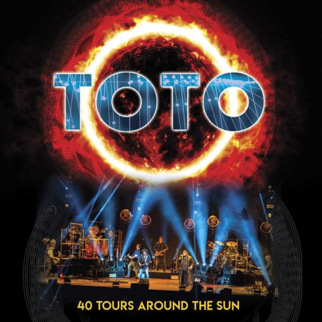 Toto - 40 Tours Around The Sun (3 LP)(Blue/Orange Starburst Swirl Vinyl)