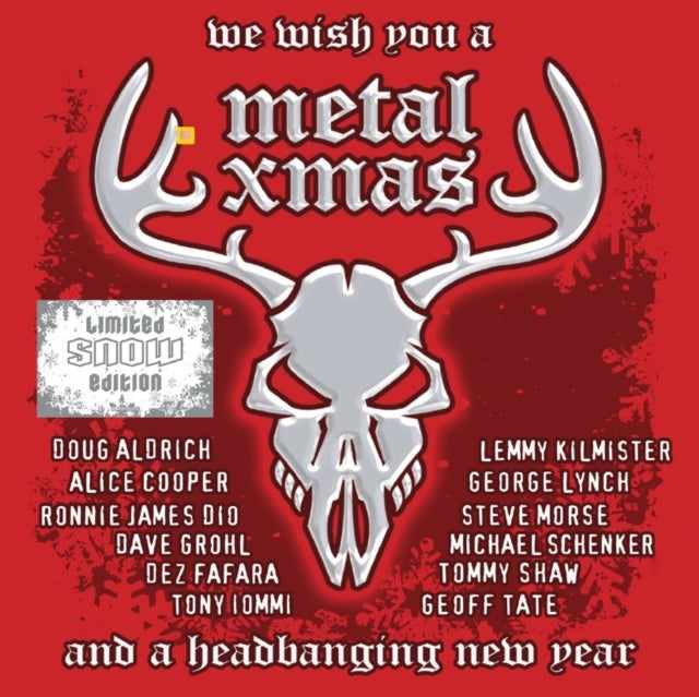 Various Artists - We Wish You A Metal Xmas & A Headbanging New Year (Snow White Vinyl/2LP)