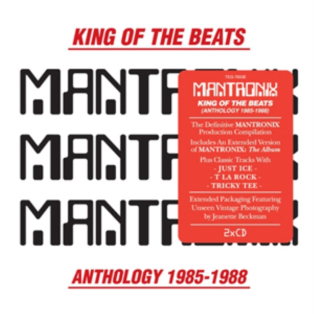 Mantronix - King Of The Beats: Anthology (1985-1988) - CD
