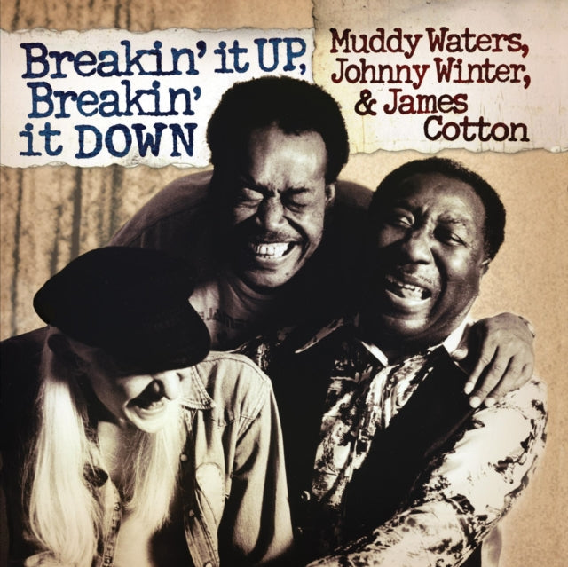 Muddy Waters; Johnny Winter & James Cotton - Breakin It Up Breakin It Down (Translucent Gold Vinyl/2LP)