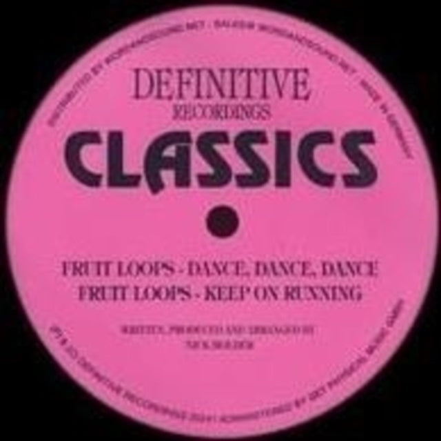 Nick Holder - Fruit Loops - 12 Inch Vinyl