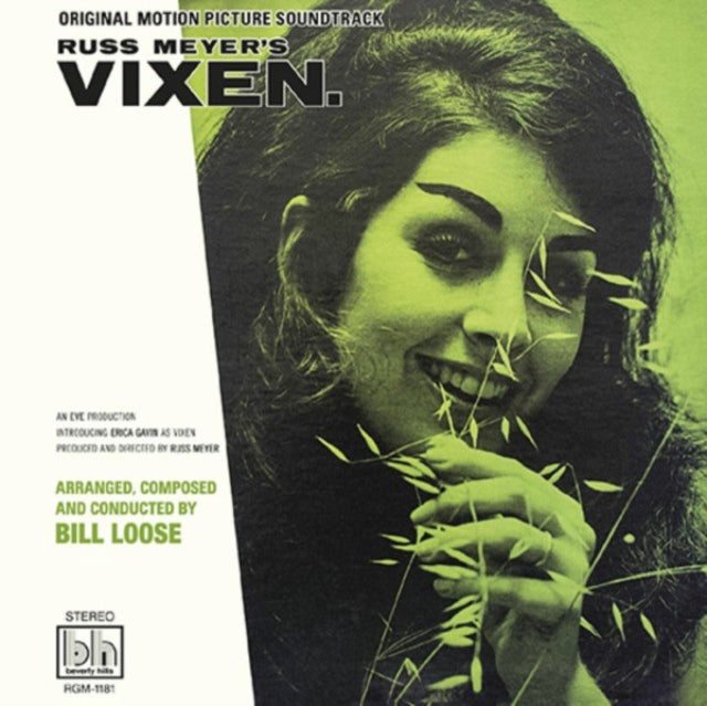 Bill Loose - Russ Meyer’S Cherry…& Harry & Raquel Ost (White With Black Swirl LP Vinyl) & Russ Meyer’S Vixen Ost (Purple LP Vinyl)