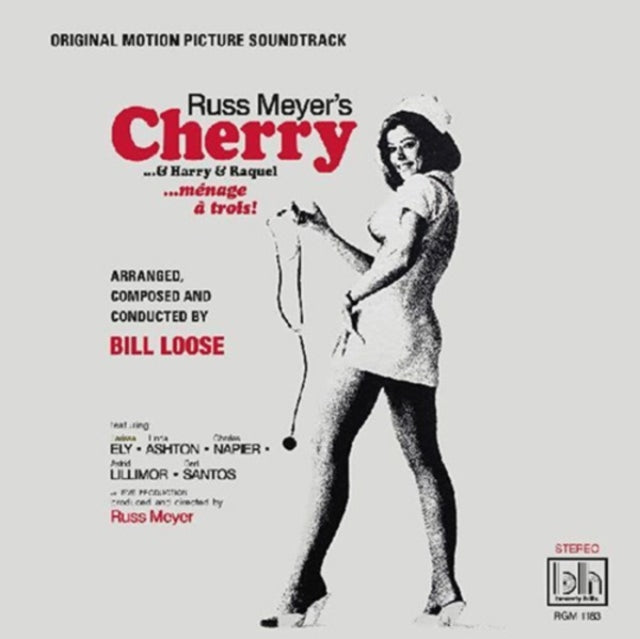 Bill Loose - Russ Meyer’S Cherry…& Harry & Raquel Ost (White With Black Swirl LP Vinyl) & Russ Meyer’S Vixen Ost (Purple LP Vinyl)