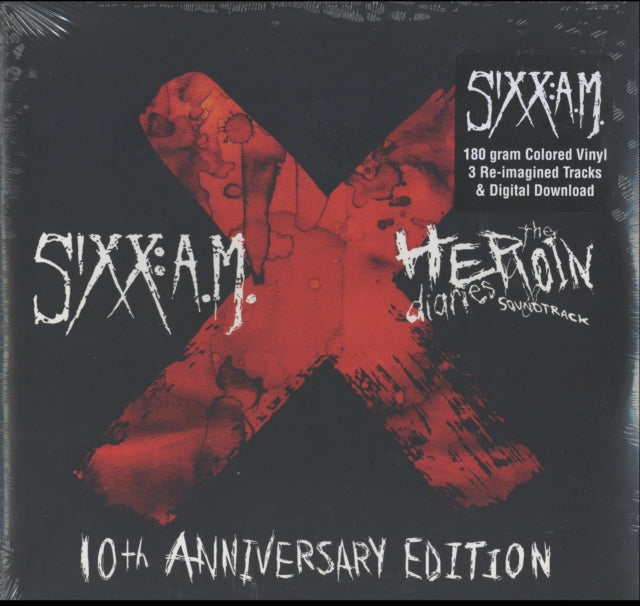 Sixx:A.M. - Heroin Diaries Soundtrack: 10Th Anniversary Edition (Colored LP Vinyl/Gatefold)