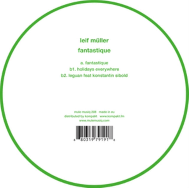 Leif Muller - Fantastique - 12 Inch Vinyl