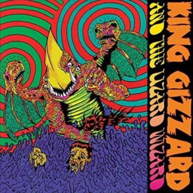 King Gizzard & The Lizard Wizard - Live In Adelaide '19 (Fuzz Club Official Bootleg) & Eyes Likes The Sky (Peach LP Vinyl) & Willoughby's Beach (Tangerine LP Vinyl) & Nonagon Infinity (Yellow/Red/Black LP Vinyl)