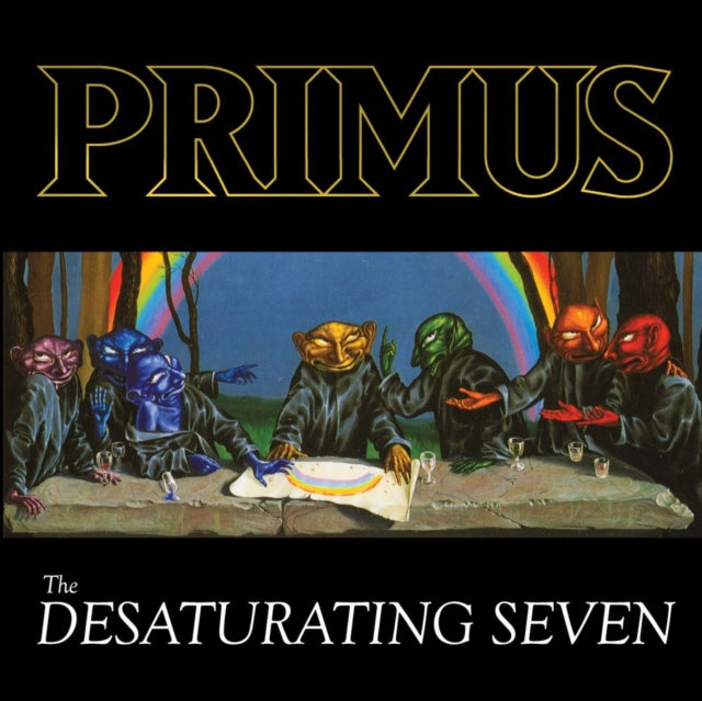 Primus - Rhinoplasty (2 LP) & Sailing Seas Of Cheese & Antipop (2 LP) & Pork Soda (2 LP) & Brown Album (2LP) & Desaturating Seven (7Th Anniversary) (Midnight Rainbow Splatter LP Vinyl)