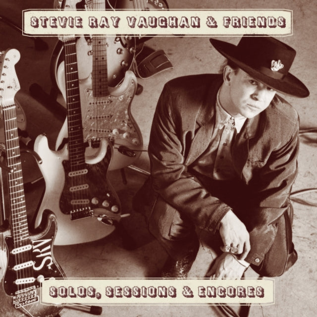 Stevie Ray Vaughan - Solos Sessions & Encores & Greatest Hits & Soul To Soul Live - CD Bundle