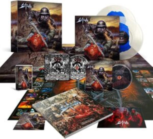 Sodom - 40 Years At War – The Greatest Hell Of Sodom (2LP/2CD/Cassette/Posters/Book)