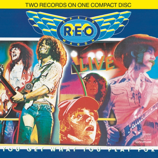 Reo Speedwagon / Reo 2 (Remastered) & Hi Infidelity & Live: You Get What You Play For & Playlist: Very Best Of Reo Speedwagon