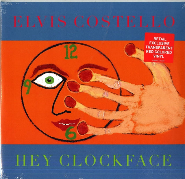 Elvis Costello - Hey Clockface (2LP) & Hey Clockface (Transparent Red Vinyl/2LP) (I)