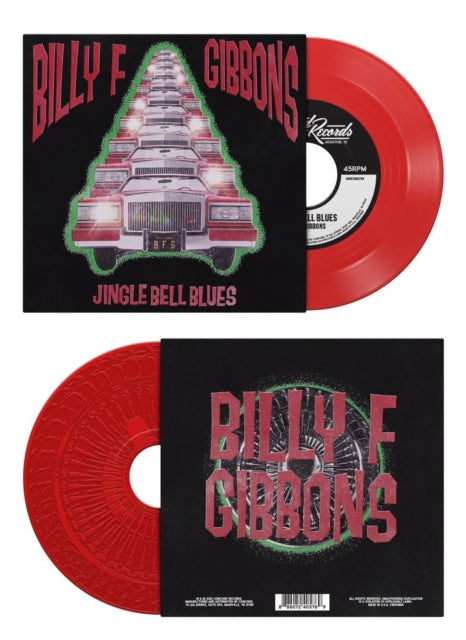 Billy F Gibbons - Jingle Bell Blues (Translucent Red 7Inch) - 7 Inch Vinyl