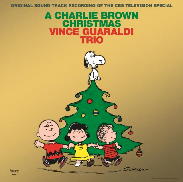 Vince Trio Guaraldi - Charlie Brown Christmas (180G) & Boy Named Charlie Brown & Peanuts Greatest Hits (Picdisc) & Charlie Brown Christmas (2022 Gold Foil Edition) - LP Vinyl Bundle