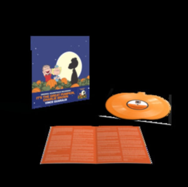 Charlie Brown Christmas (Green LP Vinyl) & It's The Great Pumpkin, Charlie Brown (Translucent Orange Pumpkin Shaped 33 1/3RPM LP Vinyl)
