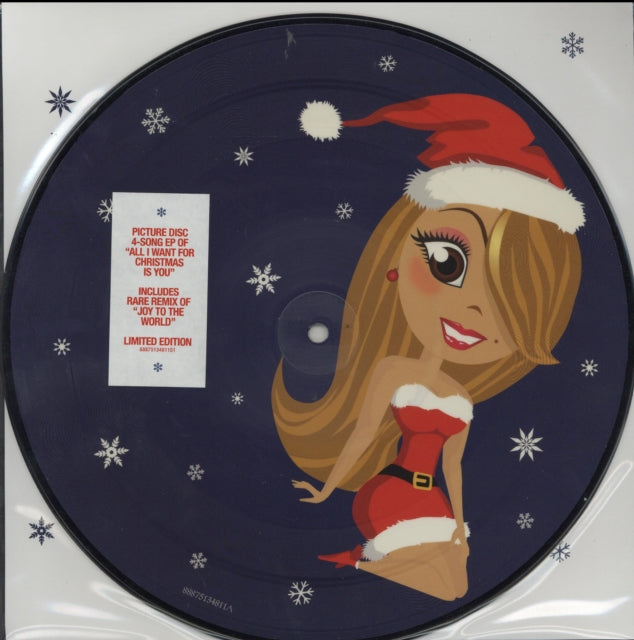 Mariah Carey - All I Want For Christmas Is You B/W Joy To The World - 10 Inch Vinyl