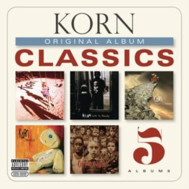 Korn - Original Album Classics & Issues (Explicit) - CD Bundle