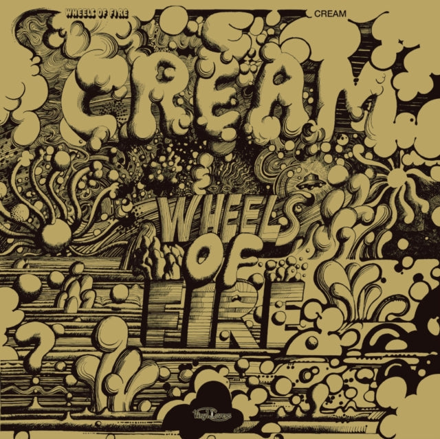 Cream - Wheels Of Fire (Golden Jacket) - LP Vinyl