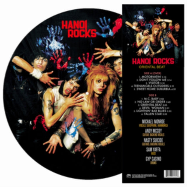 Hanoi Rocks - Oriental Beat - LP Vinyl