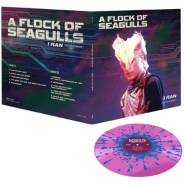 Flock Of Seagulls - I Ran (So Far Away) (Pink & Blue Splatter LP Vinyl)
