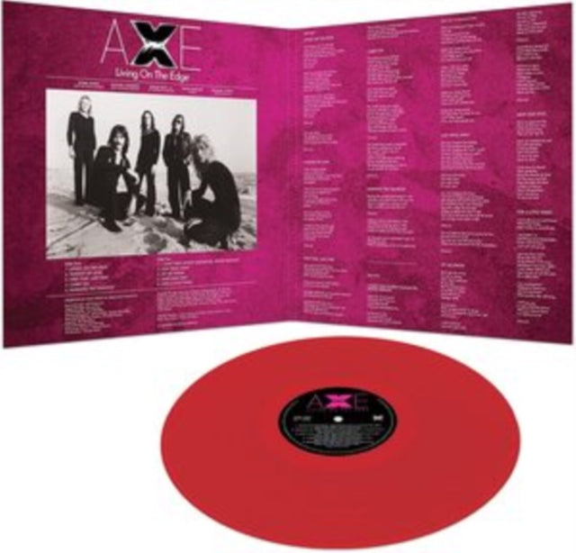 Living On The Edge & Axe (Translucent Blue LP Vinyl)