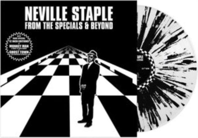 Neville Staple - From The Specials & Beyond (Black & White Splatter LP Vinyl)