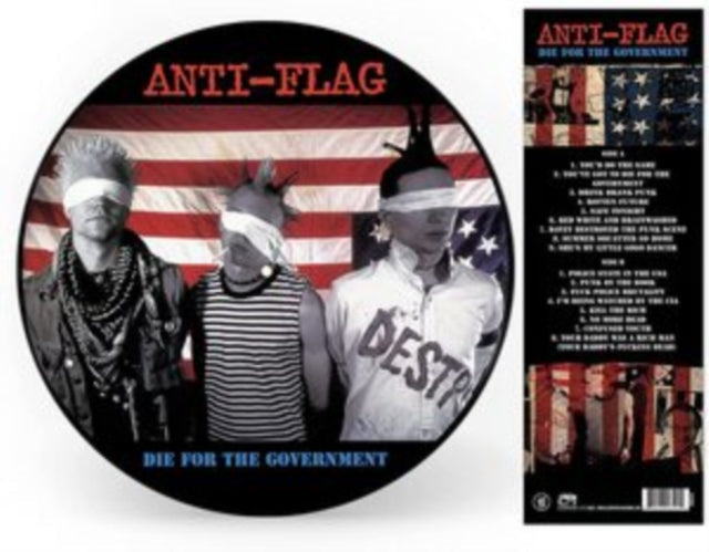 Anti-Flag - Bright Lights Of America (2LP/180G/Solid White Vinyl) & Die For The Government (Picture Disc)