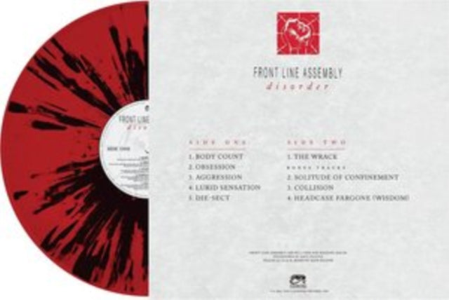 Disorder (Red & Black Splatter LP Vinyl) & Total Terror Part I 1986 (Red Vinyl/2LP)
