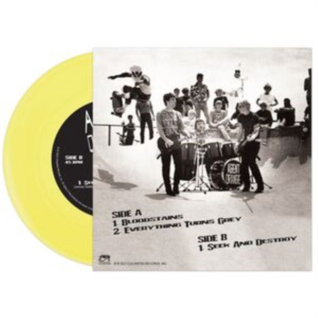 Agent Orange - Bloodstains (Yellow 7Inch) - 7 Inch Vinyl