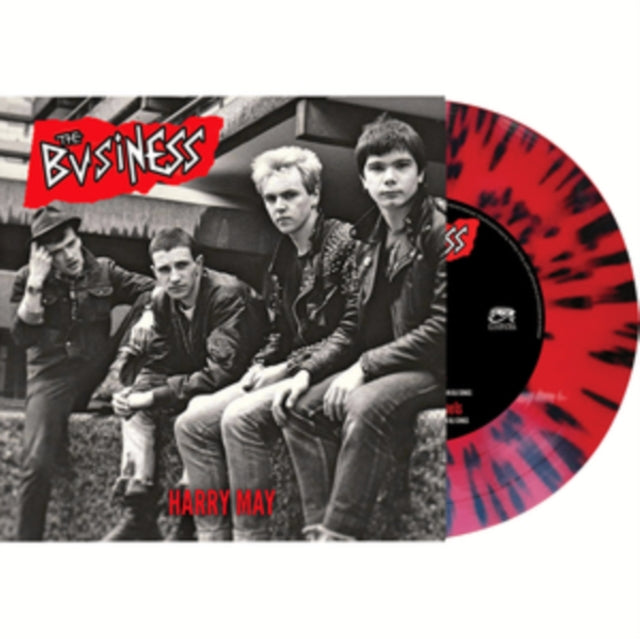 Business - Harry Mary (Splatter Red/Black 7Inch) - 7 Inch Vinyl