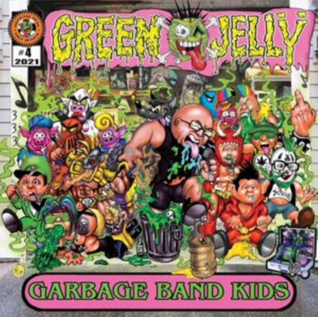 Green Jelly - Garbage Band Kids (Pink/Green Haze LP Vinyl)