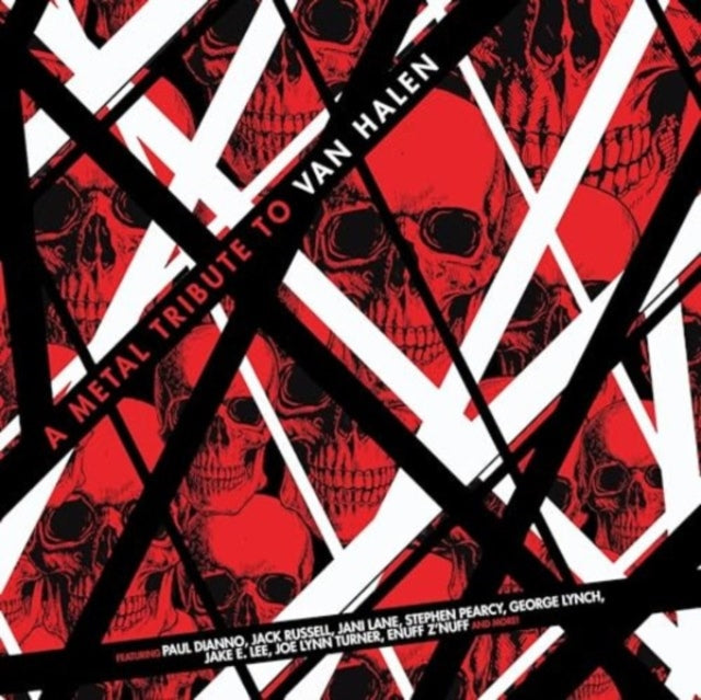 Various Artists - Metal Tribute To Van Halen Rious (Red/White/Black Splatter LP Vinyl)