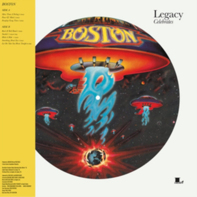 Boston - Boston (150G/Dl Insert) & Boston (Picture Disc/180G) - LP Vinyl Bundle
