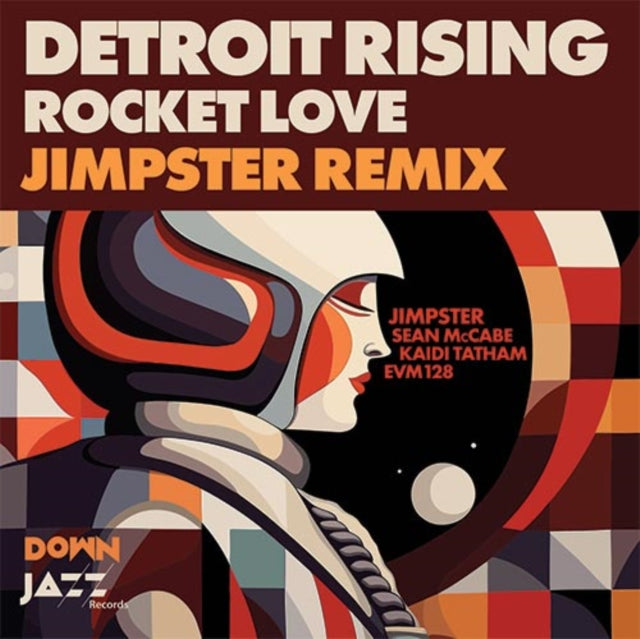 Detroit Rising - Cosmic Jazz Funk Adventure: Remixes - 12 Inch Vinyl