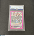 2022 Topps Update Series #USC10 Nestor Cortes Pink Chrome signed card PSA