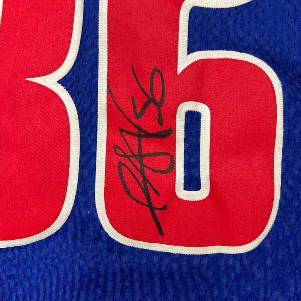Rasheed Wallace Signed Jersey PSA Detroit Pistons Autographed