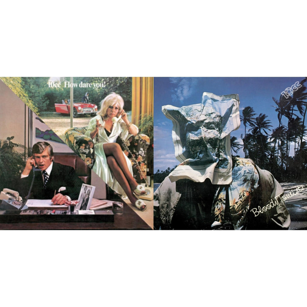 10Cc - How Dare You! & Bloody Tourists - LP Vinyl Bundle