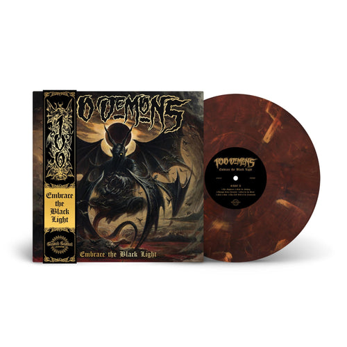 100 Demons - Embrace The Black Light [Spiritual Obliteration Marble] Vinyl Record