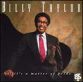 Taylor,billy - It's A Matter Of Pride - Music CD