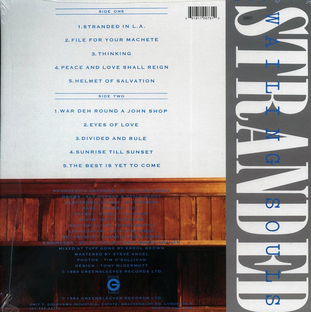 Wailing Souls - Stranded Vinyl Record