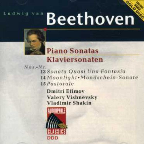 Beethoven / Vishnevsky,valery / Efimov,dmitri - Beethoven: Pno Sonatas Nos 13 - 15 - Music CD
