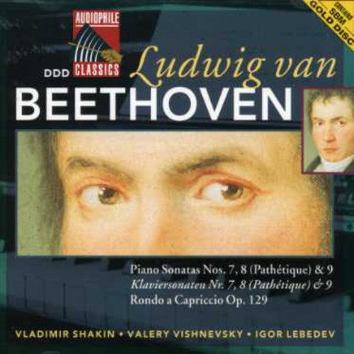 Beethoven / Shakin,vladimir / Vishnevsky,valery - Beethoven: Pno Sonatas Nos 7 - 9 - Music CD