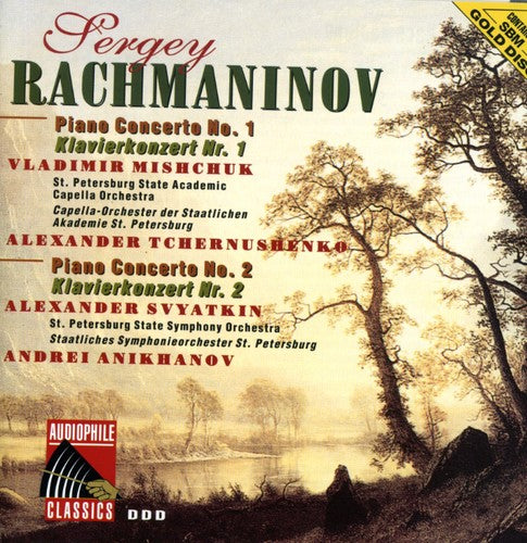 Rachmaninov / Mischuk / Tchernushenko / Anikhanov - Rachmaninov: Pno Ctos Nos 1 & 2 - Music CD