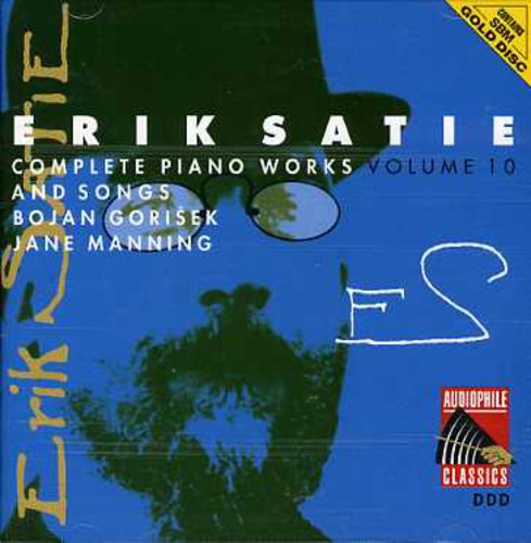 Satie / Gorisek,bojan - Satie: Complete Piano Works 10 - Music CD