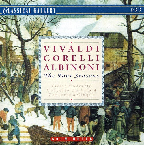 Vivaldi / Romansky / Baroque Fest Orch / Lizzio - Vivaldi: Four Seasons / Vln Cto - Music CD