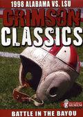 Crimson Classics 1998 Alabama Vs Lsu - Crimson Classics 1998 Alabama Vs Lsu - DVD