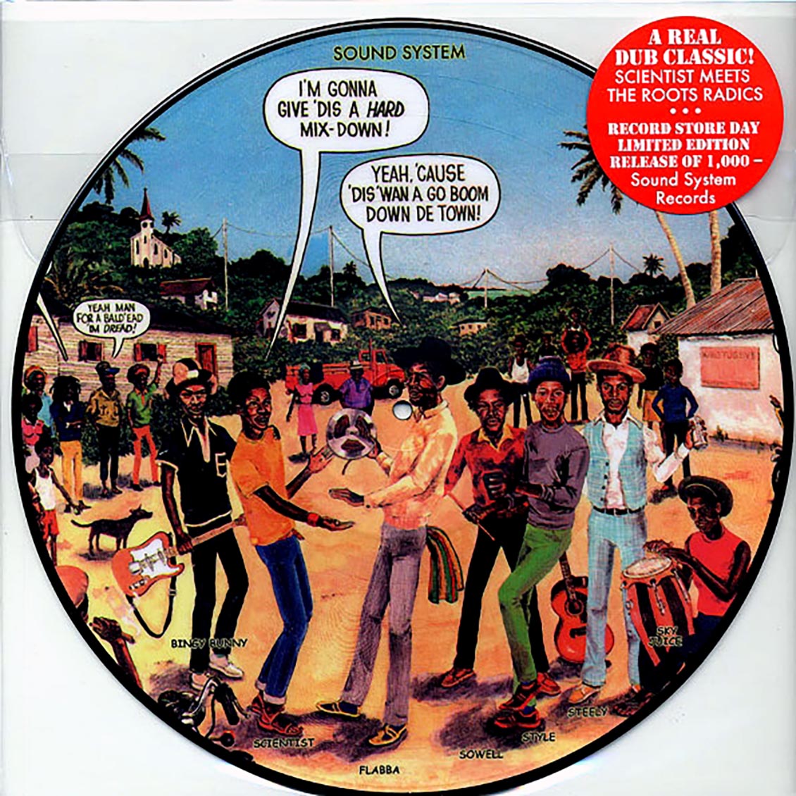 Scientist - Scientist Meets The Roots Radics (ltd. ed.) (picture disc) Vinyl Record