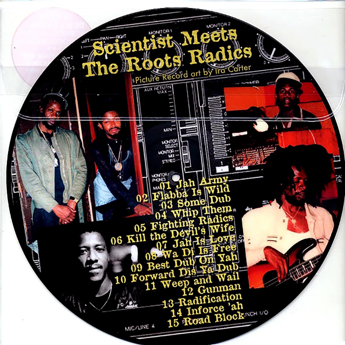 Scientist - Scientist Meets The Roots Radics (ltd. ed.) (picture disc) Vinyl Record