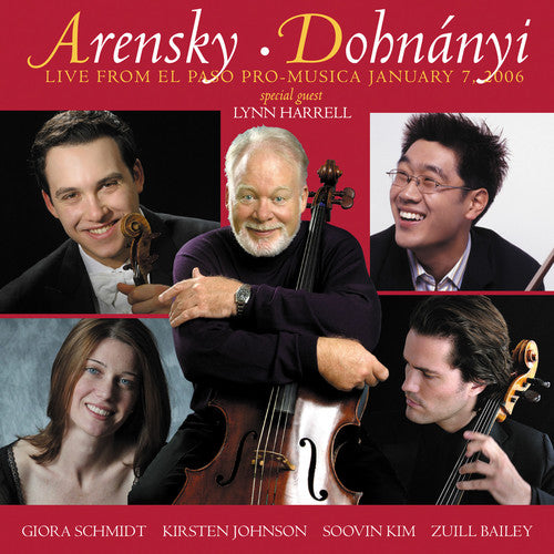 Arensky / Dohnanyi / Bailey / Harrell - Live From El Paso Pro-musica - Music CD