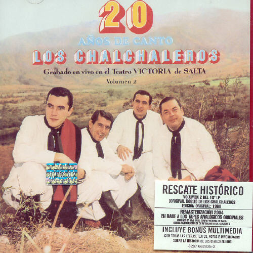 Chalchaleros - 20 Anos De Canto 2 - Music CD