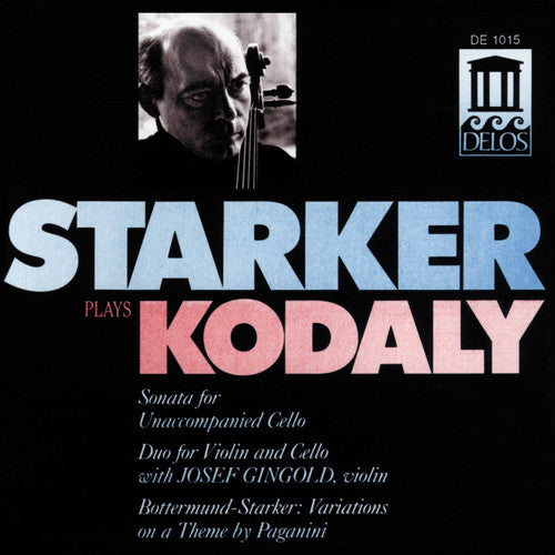 Kodaly / Starker / Gingold - Cello Sonata - Music CD